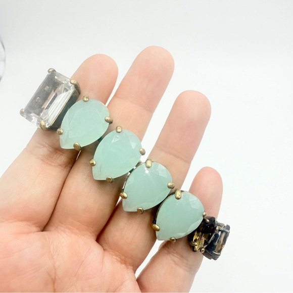 J. Crew Seafoam Teardrop & Stone
Statement Bracelet - Picture 3 of 10